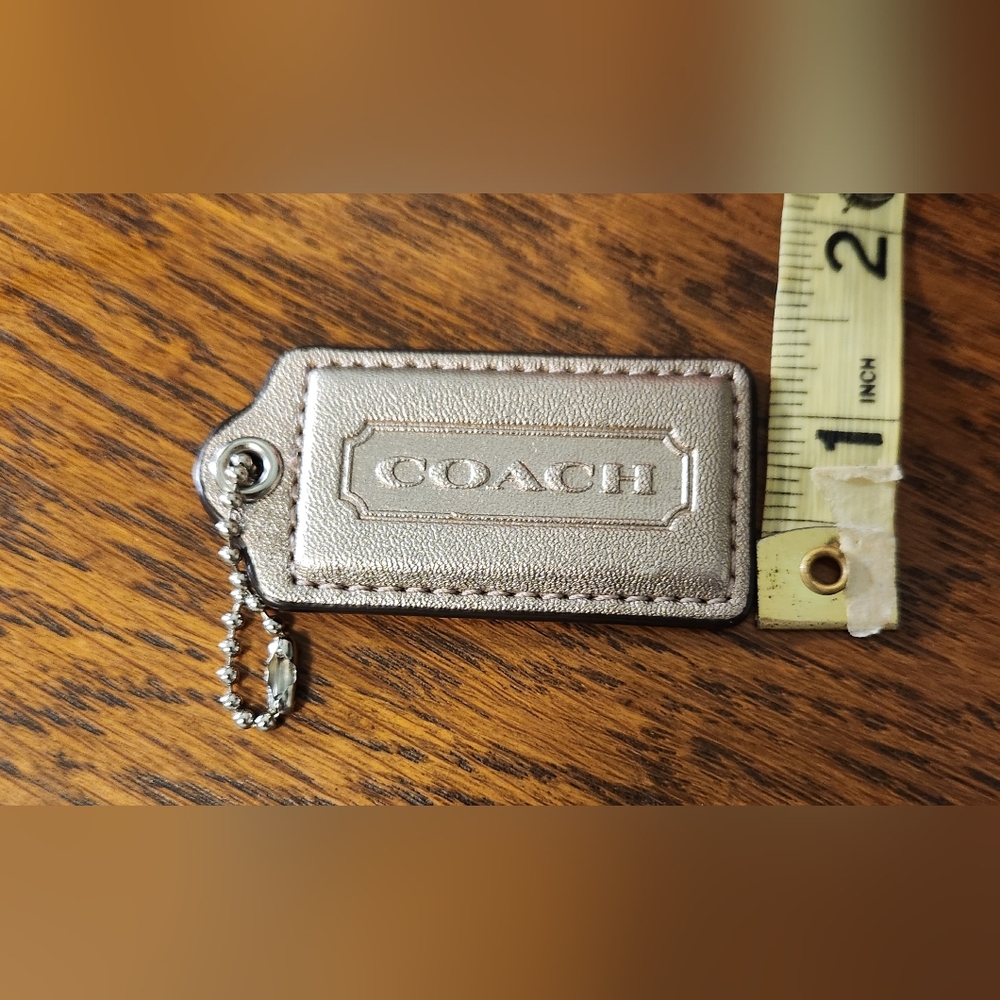 Coach Champagne Hangtag